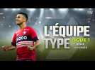 Ligue 1 : L'ÉQUIPE TYPE de la 8ème journée de L1