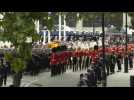 Queen's coffin processes towards Westminster Abbey - Label : AFPTV - First images - Category : News