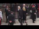 Joe Biden arrive à l'abbaye de Westminster pour les funérailles d'Elizabeth II