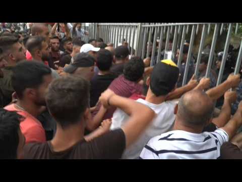 Dozens storm Lebanon's Palace of Justice in Beirut