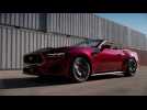 2024 Ford Mustang GT Convertible Driving Video