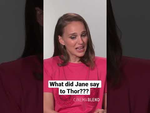 #NataliePortman vows to NEVER reveal what Jane said to #Thor in this ‘Love and Thunder’ moment