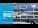 Vidéo. A Saint-Nazaire, première visite de l'Ecole des beaux-arts