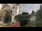 La falaise de Montdidier s'effrite