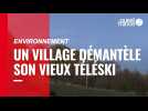 VIDÉO. Environnement : « Le courage de tourner la page  » : quand un village des Hautes-Alpes démantèle son vieux téléski