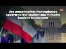 Des personnalités francophones apportent leur soutien aux militants iraniens en chanson