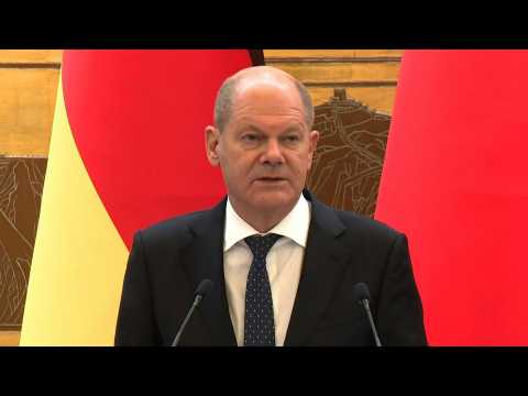 Germany's Scholz calls on China to use 'influence' on Russia