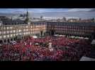 Non à la vie chère! Manifestation à Madrid contre l'inflation et pour une hausse des salaires