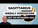Sagittarius Horoscope Weekly Astrology from 7th November 2022