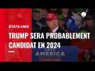 VIDÉO. États-Unis : Trump va « très probablement » se représenter pour l'élection présidentielle de 2024