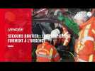 Secours routier : les pompiers de Vendée se forment à l'urgence