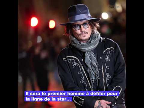 VIDEO : Johnny Depp dfile pour Savage X Fenty