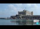 Egypte : la citadelle de Qaitbay à Alexandrie menacée par la montée du niveau de la mer
