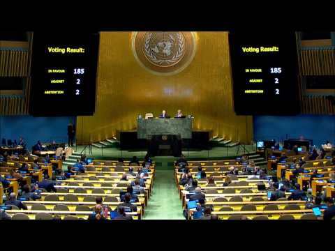 Large majority of UN General Assembly calls for US to end embargo on Cuba