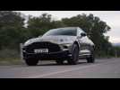 The new Aston Martin DBX707 in Satin Titanium Grey Driving Video in Sardinia