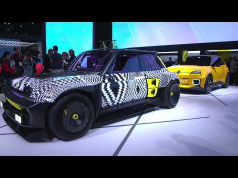 Renault R5 TURBO 3E at Paris Motor Show 2022