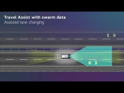 Volkswagen Travel Assist with swarm data - Assisted lane changing