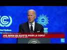 Joe Biden en Égypte pour la COP27 : 