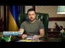 Ukraine: Zelensky salue 