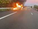 Voiture en feu A5