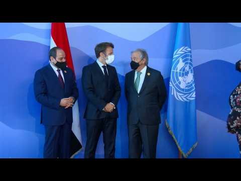 COP 27: Macron arrives at the summit of heads of state and government
