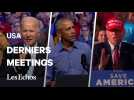 Biden, Obama et Trump en meeting : deux visions de l'Amérique qui s'opposent