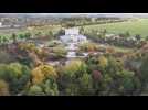 Le crématorium d'Amiens vu du ciel