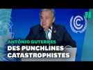 Sur la crise climatique, les discours alarmistes du patron de l'ONU António Guterres