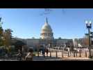 Images of the US Capitol on the eve of midterm vote - Label : AFPTV - First images - Category : News