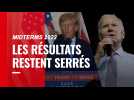 VIDÉO. Midterms 2022 : Donald Trump se réjouit, Joe Biden résiste... Les résultats restent serrés