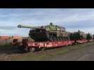 Ukraine: des chars Leclerc font route vers la Roumanie