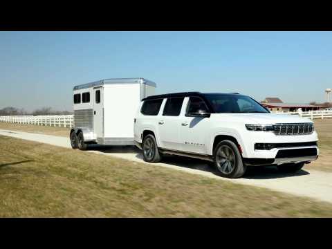 2023 Jeep Grand Wagoneer L Driving Video