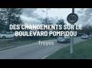 Des changements sur le boulevard Pompidou