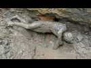 Une découverte exceptionnelle de statues étrusques en Toscane
