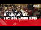 VIDÉO. Jordan Bardella, 27 ans, succède à Marine Le Pen à la tête du Rassemblement national