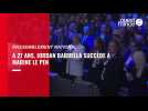 VIDEO. Jordan Bardella élu président du Rassemblement national avec 84,84% des voix