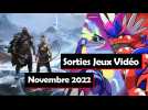Jeux vidéo : les sorties du mois de novembre