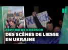 Après la reprise de Kherson, des scènes de liesse en Ukraine