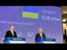 Guerre en Ukraine: l'Europe s'engage à verser 18 milliards d'euros à Kiev