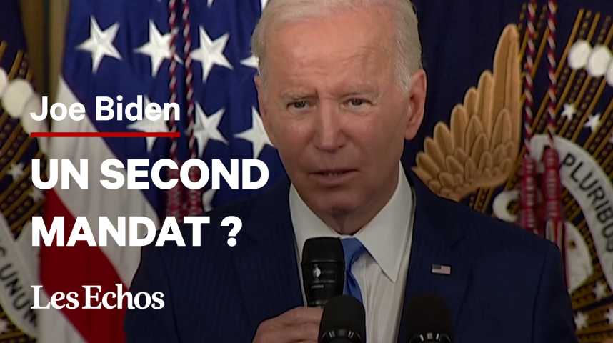 Illustration pour la vidéo Joe Biden redit « avoir l'intention » de se représenter en 2024