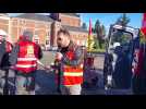 Manifestation de la CGT à Abbeville