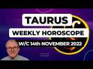 Taurus Horoscope Weekly Astrology from 14th November 2022