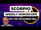 Scorpio Horoscope Weekly Astrology from 14th November 2022