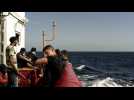 Crise migratoire : évacuation sanitaire à bord de l'Ocean Viking