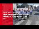VIDEO. Saint-Mars-la-Jaille. Une soixantaine de personnes à la marche blanche pour Cynthia