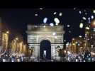 Les Champs-Élysées illuminés... tout en sobriété