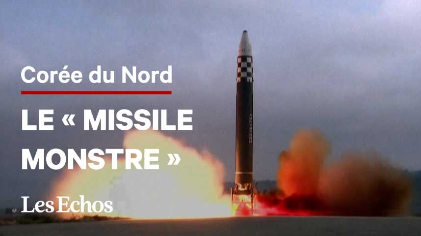 Illustration pour la vidéo Les images du missile balistique intercontinental de la Corée du Nord