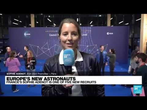 Europe's new astronauts: French new recruit Sophie Adenot speaks to FRANCE 24