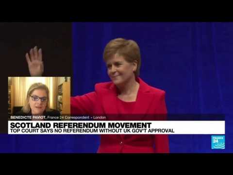 UK's Supreme Court rejects Scottish referendum bid
