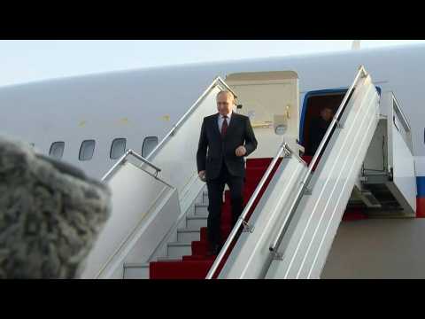 Putin arrives for Moscow-led CSTO summit in Armenia
